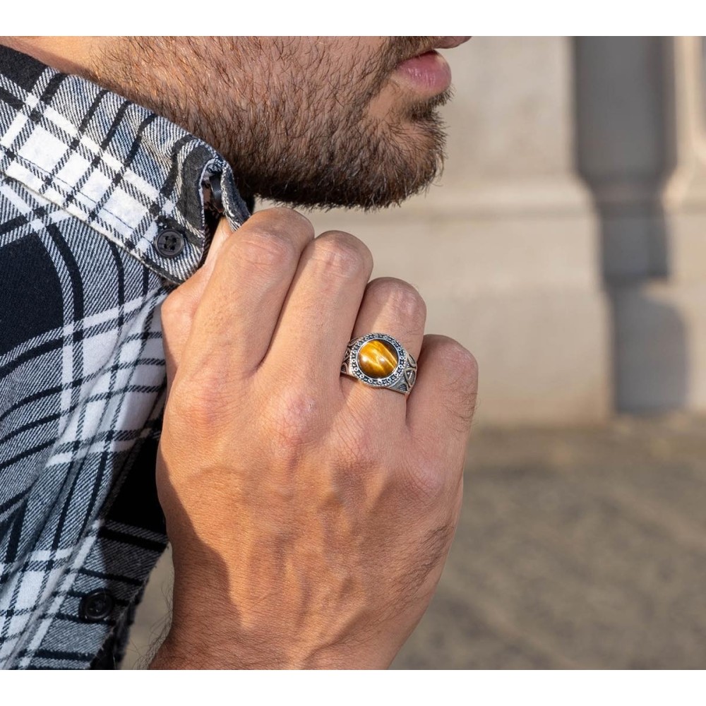 925% Silver Ring with Chevalier...