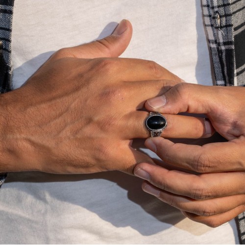 Men Women Silver Ring 925%... 2