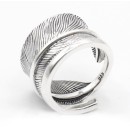 Adjustable Unisex Men Women Ring in 925% Silver