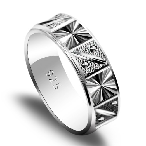 Silver engagement ring...