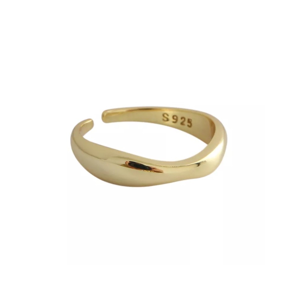 925 silver ring adjustable band unisex