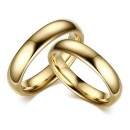 Couple of rings Engagement rings Classic Gold Steel Simple