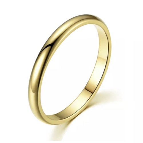 Thin Gold Steel Simple...