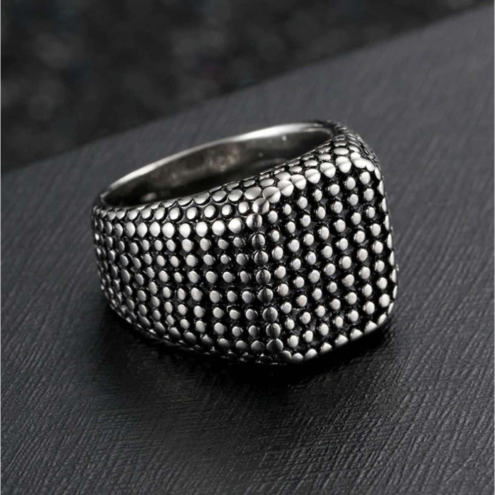 anello acciaio inox punzonato