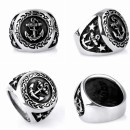 anello acciaio uomo regalo