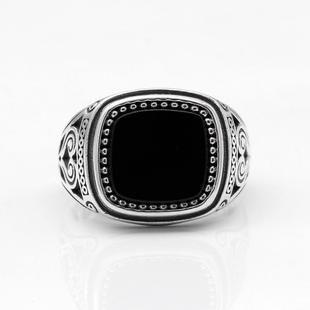 925% Silver Chevalier Ring with...