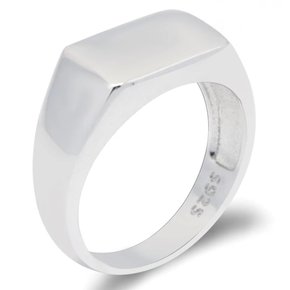 925% Silver Square Vintage Chevalier...