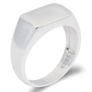 Anello Quadrato Argento 925