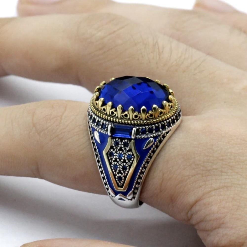 Anello Uomo Argento 925% Chevalier...